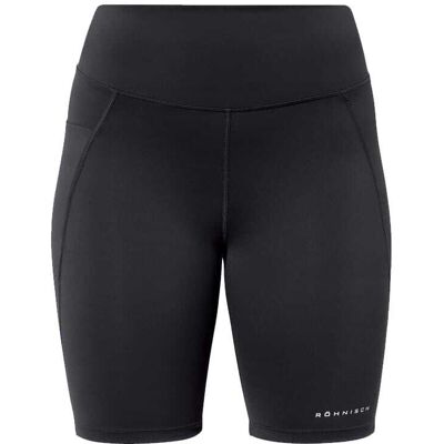 Röhnisch Flattering High Waist Bike Tights (dam) - Gunmetal, XS Röhnisch Flattering High Waist Bike Tights (dam) - Gunmetal, XS