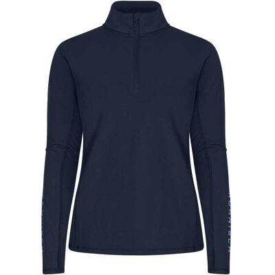 Röhnisch Warming Tech Half Zip träningströja (dam) - Space Navy, L Röhnisch Warming Tech Half Zip träningströja (dam) - Space Navy, L