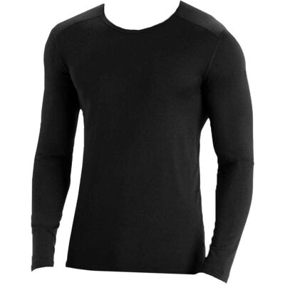 Icebreaker 200 Oasis LS Crewe underställströja (herr) - Black, XXL Icebreaker 200 Oasis LS Crewe underställströja (herr) - Black, XXL