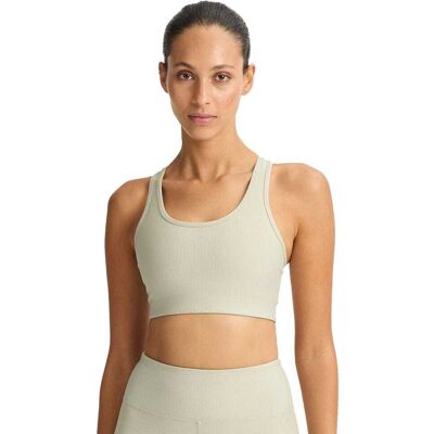 Röhnisch Ribbed R Sportsbra sport-bh (dam) - Agate Gray, S Röhnisch Ribbed R Sportsbra sport-bh (dam) - Agate Gray, S