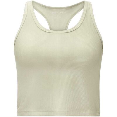 Röhnisch Ribbed R Tank träningslinne (dam) - Agate Gray, XL Röhnisch Ribbed R Tank träningslinne (dam) - Agate Gray, XL