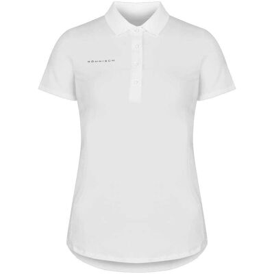 Röhnisch Nicky Poloshirt piketröja (dam) - White, XS Röhnisch Nicky Poloshirt piketröja (dam) - White, XS