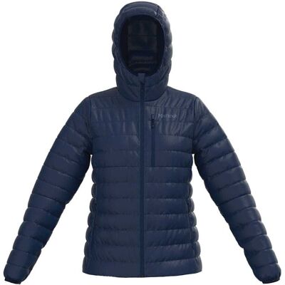 Marmot Highlander Hoody dunjacka (dam) - Arctic Navy, S Marmot Highlander Hoody dunjacka (dam) - Arctic Navy, S