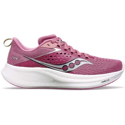 Saucony Saucony Ride 17 löparskor (dam) - Orchid/Silver, 37,5 Saucony Saucony Ride 17 löparskor (dam) - Orchid/Silver, 37,5