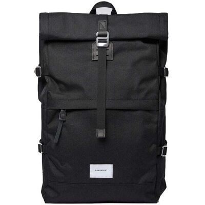 Sandqvist Bernt vattenavvisande ryggsäck (unisex) - Multi Black/Navy Sandqvist Bernt vattenavvisande ryggsäck (unisex) - Multi Black/Navy