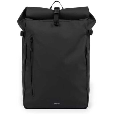 Sandqvist Stream Slim Rolltop L 26 L dagsryggsäck (unisex) - Navy, L Sandqvist Stream Slim Rolltop L 26 L dagsryggsäck (unisex) - Navy, L