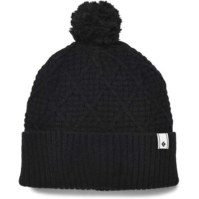 Black Diamond Cable Cuff Pom Beanie mössa - Blackberry Black Diamond Cable Cuff Pom Beanie mössa - Blackberry