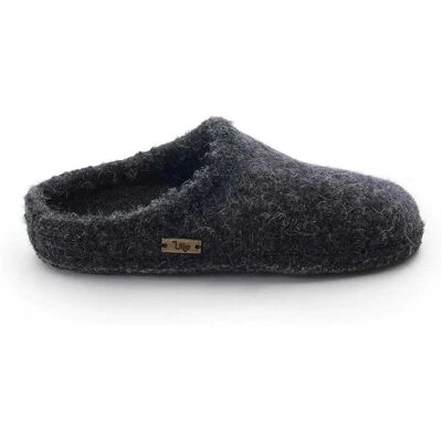 Ulle Mohair Seamless ulltofflor (unisex) - Beige Melange, 47 Ulle Mohair Seamless ulltofflor (unisex) - Beige Melange, 47