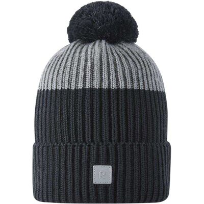 Reima Beanie Pilke mössa i merinoull (barn) - Black, 52 Reima Beanie Pilke mössa i merinoull (barn) - Black, 52