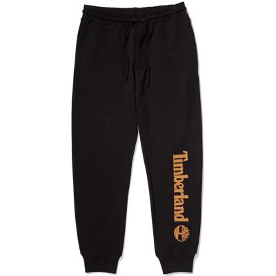 Timberland Linear Logo Sweatpant (herr) - Dark Olive/Black, S Timberland Linear Logo Sweatpant (herr) - Dark Olive/Black, S