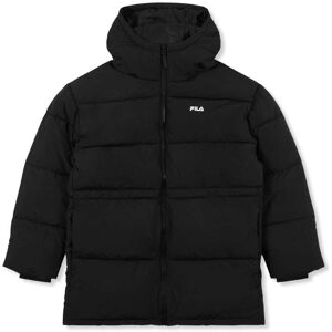 Fila Alba relaxed mid hooded puffer vinterjacka (dam) - Black, M Fila Alba relaxed mid hooded puffer vinterjacka (dam) - Black, M