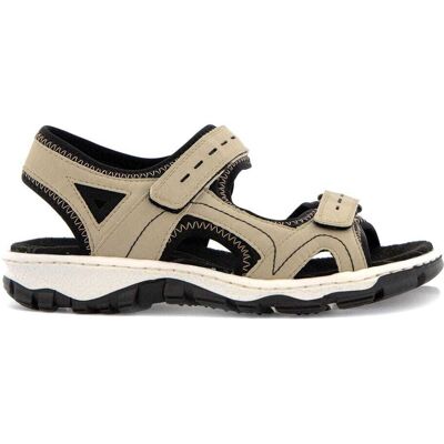 Rieker 68866-61 sandal (dam) - Nebel/Schwarz, 42 Rieker 68866-61 sandal (dam) - Nebel/Schwarz, 42