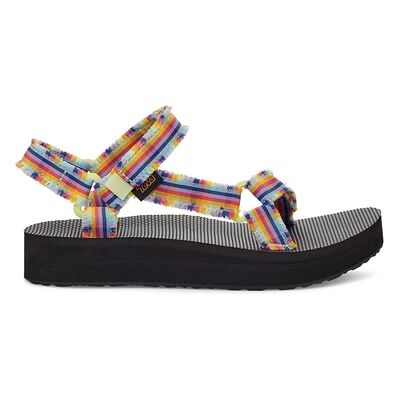 Teva Midform Fray sandaler (dam) - 38, Frazier Black Teva Midform Fray sandaler (dam) - 38, Frazier Black