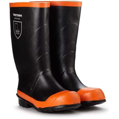 Tretorn Koster gummistövlar (unisex) - 39, Black/Orange Tretorn Koster gummistövlar (unisex) - 39, Black/Orange