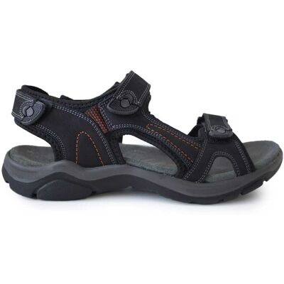 Rohde 5955 sandaler (herr) - Schwarz, 45 Rohde 5955 sandaler (herr) - Schwarz, 45