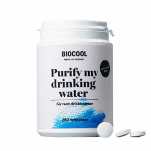 Beredd Vattenreningstabletter - Biocool Purify my drinking water