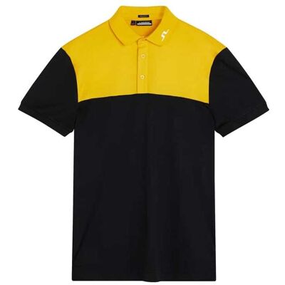 J.Lindeberg Jeff Golf Polo Pikétröja (herr) - Black, XXL J.Lindeberg Jeff Golf Polo Pikétröja (herr) - Black, XXL