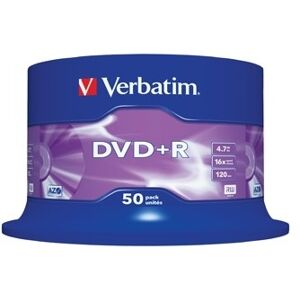 Dvd+r Verbatim Spindel 16x 4,7 Gb 50 St