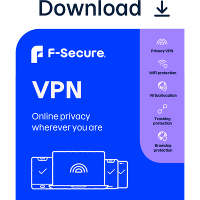 F-Secure VPN 2024 - VPN-programvara F-Secure VPN 2024 - VPN-programvara