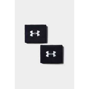 Under Armour UA Performance Wristbands - Black/White OSFM