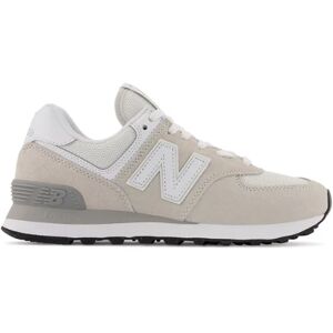 New Balance  Kvinnor 574 Core i Grey/Gris/White/blanc Suede/Mesh, Storlek 40