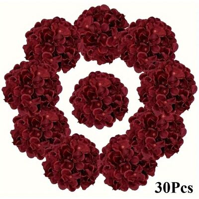 TEMU 30pcs, Artificial Hydrangea Flowers, 11.02inch/28cm, Suitable For Home Decor, Wedding Decor, Decor, Vase Filler, Party And Outdoor Garden Decor, Thanksgiving, Halloween, , Christmas TEMU 30pcs, Artificial Hydrangea Flowers, 11.02inch/28cm, Suitable For Home Decor, Wedding Decor, Decor, Vase Filler, Party And Outdoor Garden Decor, Thanksgiving, Halloween, , Christmas