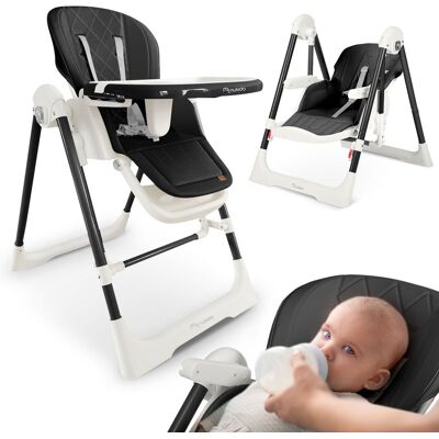 Temu Nukido Elite Black Feeding Chair Temu Nukido Elite Black Feeding Chair