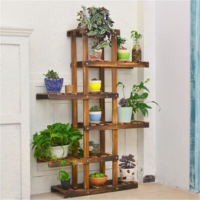 TEMU 6 Tier Plant Shelves Flower Shelf, Wooden Plant Stand Indoor Outdoor Plant Rack Flower Pot Stand Balcony Plant Display Stand TEMU 6 Tier Plant Shelves Flower Shelf, Wooden Plant Stand Indoor Outdoor Plant Rack Flower Pot Stand Balcony Plant Display Stand