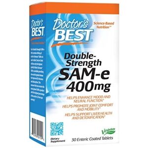 Doctor's Best 400 Mg Dubbelstyrka Sam-E - 30 Tabletter