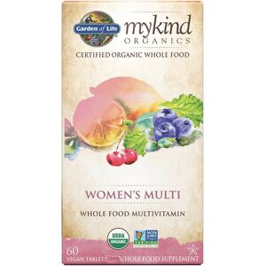 Garden of Life Mykind Organics Kvinnors Multivitamin - 60 Veganska Tabletter