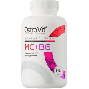 OstroVit Mg + B6 - Magnesiumcitrat & Vitamin B6 - 90 Tabletter OstroVit Mg + B6 - Magnesiumcitrat & Vitamin B6 - 90 Tabletter