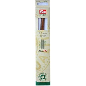 Prym Naturliga Dubbelspetsade Stickor - 5 stk Prym Naturliga Dubbelspetsade Stickor - 5 stk