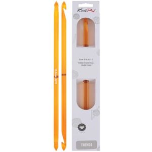 KnitPro Trendz Virknål - 10mm - Orange - Virknålsverktyg KnitPro Trendz Virknål - 10mm - Orange - Virknålsverktyg