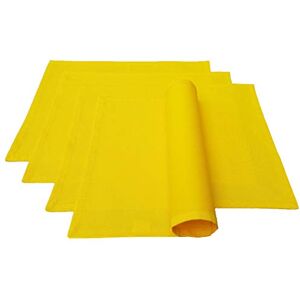 LEMOS HOME Set med 4 bomullsplastunder - 46x36cm LEMOS HOME Set med 4 bomullsplastunder - 46x36cm