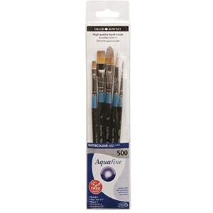 Daler-Rowney Aquafine Wallet 500 - Penselsats - Akvarellpenslar Daler-Rowney Aquafine Wallet 500 - Penselsats - Akvarellpenslar