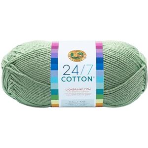 Lion Brand Lion Brand 24/7 Bomullsgarn - Mint - Garn Lion Brand Lion Brand 24/7 Bomullsgarn - Mint - Garn