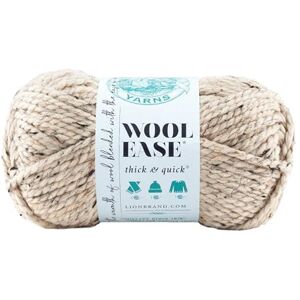 Lion Brand - Wool-Ease Thick Quick - Oatmeal - Bulky - Yarn Lion Brand - Wool-Ease Thick Quick - Oatmeal - Bulky - Yarn