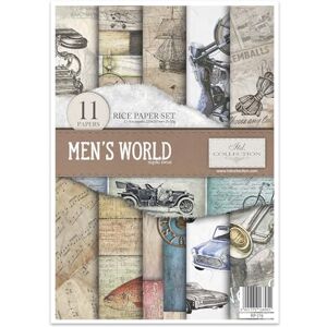 ART Kreativ Papper Set - Mannens Värld - Decoupage & Hantverk ART Kreativ Papper Set - Mannens Värld - Decoupage & Hantverk