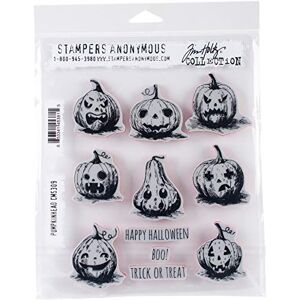 Tim Holtz Pumpkinhead Klingsel - Halloween gummistämpel Tim Holtz Pumpkinhead Klingsel - Halloween gummistämpel