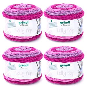 Garn Gründl Lolly Pop - 4 nystan, 150g, 240m Garn Gründl Lolly Pop - 4 nystan, 150g, 240m