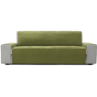 FAVERTI ® 160 cm 3-sits sofföverdrag PEGO-modell Grön Extra mjuk känsla Chenille, kvalitetssoffskydd tillverkat i Spanien med återvunnet material FAVERTI ® 160 cm 3-sits sofföverdrag PEGO-modell Grön Extra mjuk känsla Chenille, kvalitetssoffskydd tillverkat i Spanien med återvunnet material