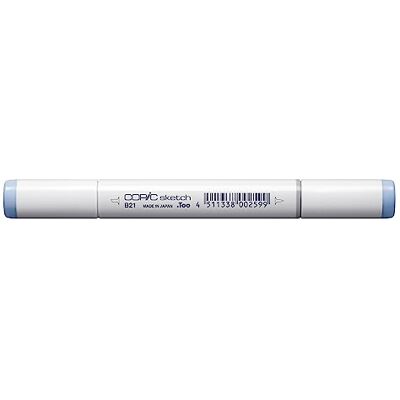 Copic Sketch Baby Blue B21 Professionell dubbelspetspenna Uppladdningsbar markör, ultragradient och utbytbara spetsar för illustrationer, serier och tekniska ritningar Copic Sketch Baby Blue B21 Professionell dubbelspetspenna Uppladdningsbar markör, ultragradient och utbytbara spetsar för illustrationer, serier och tekniska ritningar