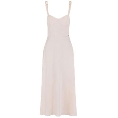 Giorgio Armani dam konst Sella, ribbon axeldetaljer, metalllogotyp, klänning, rosa, 6, Vegas, 42 Giorgio Armani dam konst Sella, ribbon axeldetaljer, metalllogotyp, klänning, rosa, 6, Vegas, 42