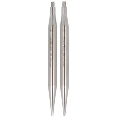 ChiaoGoo Twist Lace Rostfri Stål (8cm, 6.00mm) Lättvikt Utbytbar Stickning Nål Tips 2 Bitar ChiaoGoo Twist Lace Rostfri Stål (8cm, 6.00mm) Lättvikt Utbytbar Stickning Nål Tips 2 Bitar
