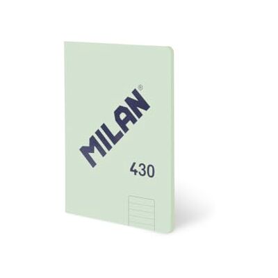MILAN A5 limmad anteckningsbok linjerat papper 48 ark 95 gr/m² samling 430 sedan 1918 grön MILAN A5 limmad anteckningsbok linjerat papper 48 ark 95 gr/m² samling 430 sedan 1918 grön