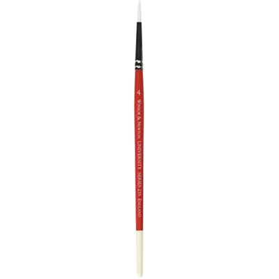 Winsor & Newton Series 233 storlek 4 University kort hanterad rund borste Winsor & Newton Series 233 storlek 4 University kort hanterad rund borste