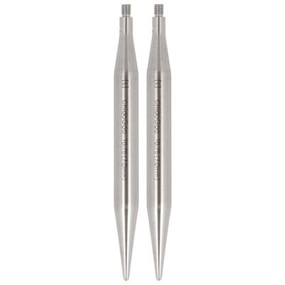 ChiaoGoo Twist Lace Rostfri Stål (8cm, 7.00mm) Lättvikt Utbytbar Stickning Nål Tips 2 Bitar ChiaoGoo Twist Lace Rostfri Stål (8cm, 7.00mm) Lättvikt Utbytbar Stickning Nål Tips 2 Bitar