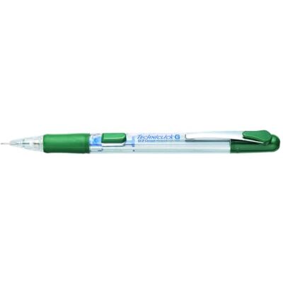 Pentel Techniclick mekaniska pennor med lateral knapp 0,7 mm förpackning med 12 gRÖN Pentel Techniclick mekaniska pennor med lateral knapp 0,7 mm förpackning med 12 gRÖN