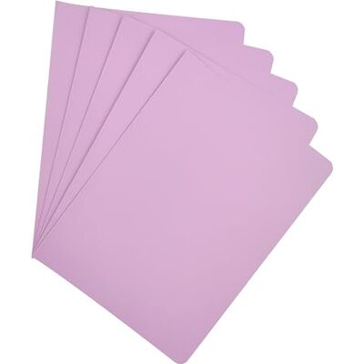 RAYLU PAPER ® Förpackning med 25 undermappar för dokumentkartong, med fastenerhål och levande färger. 200g tjocka kraftkartonger (lila, A4) RAYLU PAPER ® Förpackning med 25 undermappar för dokumentkartong, med fastenerhål och levande färger. 200g tjocka kraftkartonger (lila, A4)