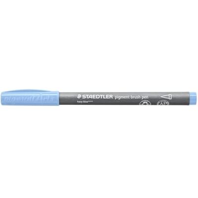 STAEDTLER Borstpenna, pigment konst, mörkblå, pigmenterad premium-serie, penselspets för variabel linjebredd, vattentät, snabbtorkande, 10 penselpennor i kartongfodral, 371-308 STAEDTLER Borstpenna, pigment konst, mörkblå, pigmenterad premium-serie, penselspets för variabel linjebredd, vattentät, snabbtorkande, 10 penselpennor i kartongfodral, 371-308